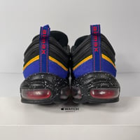 Image 3 of NIKE AIR MAX 97 CONCORD ACG TERRA MENS SHOES SIZE 9 BLACK YELLOW PURPLE RED USED