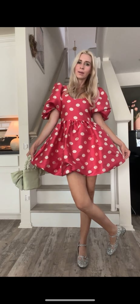 Image of Polka dot pinkie dress 