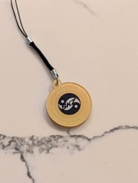 Image 2 of Holographic Stray Kids KARMA Coin Keychain