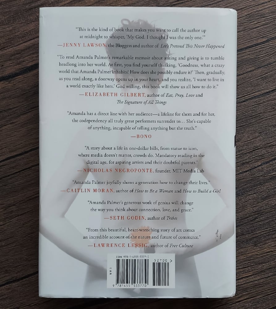 The Art of Asking, by Amanda Palmer - SIGNED