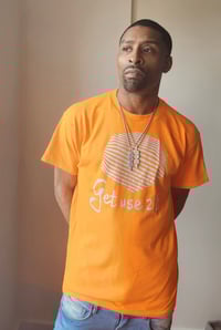 Image 2 of Get Use 2 It Logo T Shirt Orange 