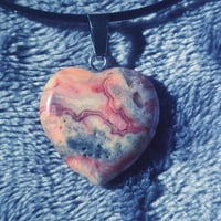 Image 2 of Crazy Lace Agate Καρδιά CLAK-03