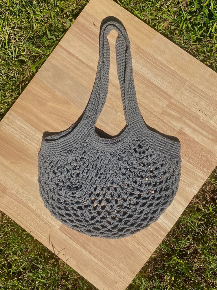 Image of Mesh market bag (storm)