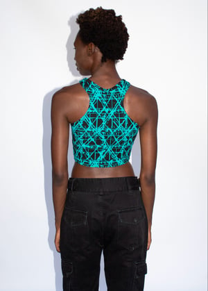 Image of Trixi Top in Electric Blue