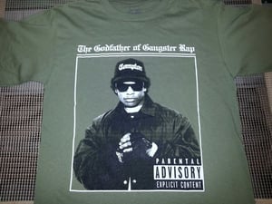 Image of Eazy-E Portrait Tee(Green)