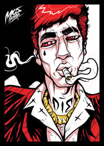 Image of  Scarface Art - You Die Motherf#@!er