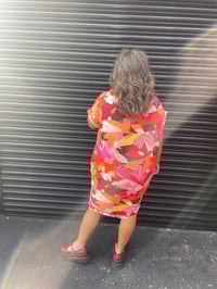 Image 14 of Milano dress with pockets - mixed pattern fabrics