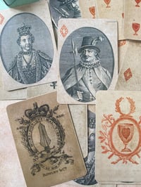 Image 2 of Fac Similé Musee Fournier, D'un Jeu Cartes Historiques Anglais 1790, 2004