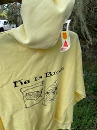 Image 3 of He is Riden Sweatshirt ~ baby yellow