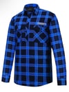 Blue Flannel - Closed Front 