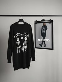 Image 2 of VESTIDO JERSEY PUNTO ROCK AND LOVE