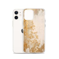 Image 15 of White and Gold Tattered Texture Goth Lolita Kawaii Baroque Clear Case for iPhone®