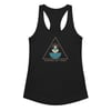 Women’s fitted racerback tank top - Shapes of Yoga