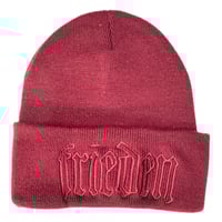 frieden cuffed Beanie Bordeaux 