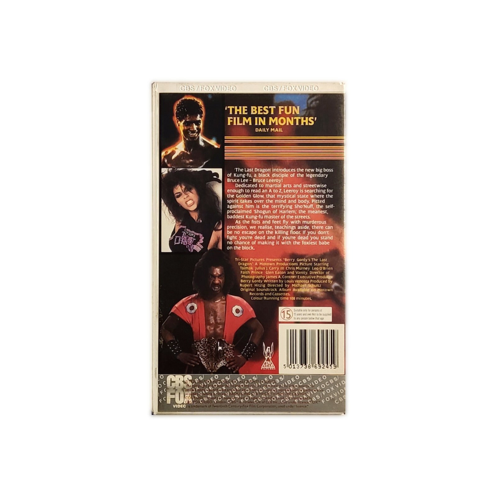 The Last Dragon VHS | Wolf Tapes