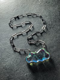 Image 2 of Bulla Pendant Necklace 8: Mint Cloud