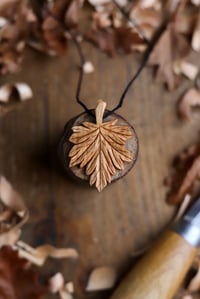 Image 1 of Maple Leaf - Pendant Necklace 