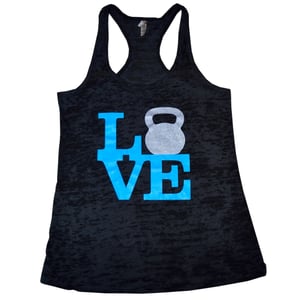 Image of Kettlebell Love Burnout Tank