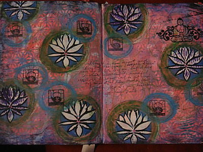 Image of Customized Composition Art Journal