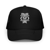 Image 3 of Unisex EVOLVED SOUL Foam trucker hat