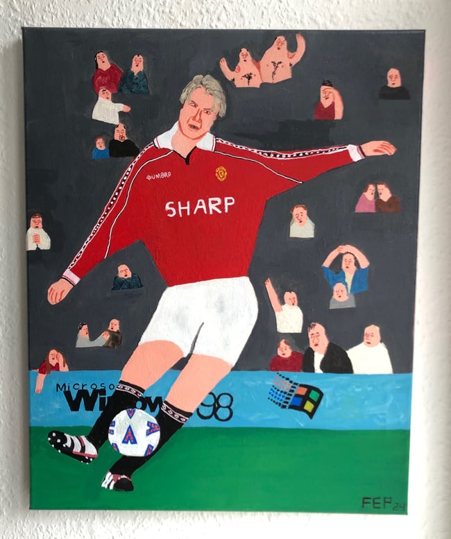 David Beckham freekick