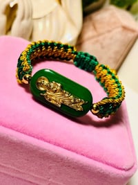 Image 1 of San Judas Wooden Bracelet 