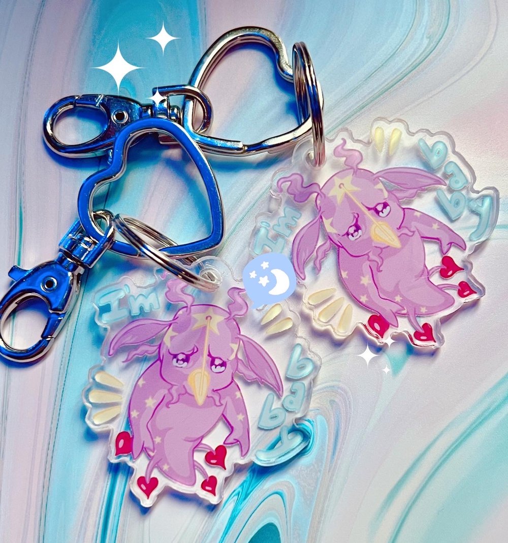 Image of Tusk “I’m Baby!” Keychain