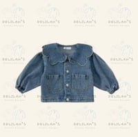 Girls Frill Denim Jackets