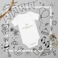 Image 3 of Geechee Unity Baby short sleeve one piece