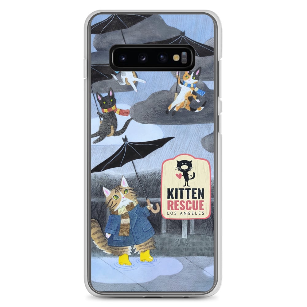 Image of "It's Raining Kittens" Samsung Case