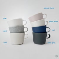 Image 2 of Yumiko Iihoshi Porcelain Unjour Matin mug cup