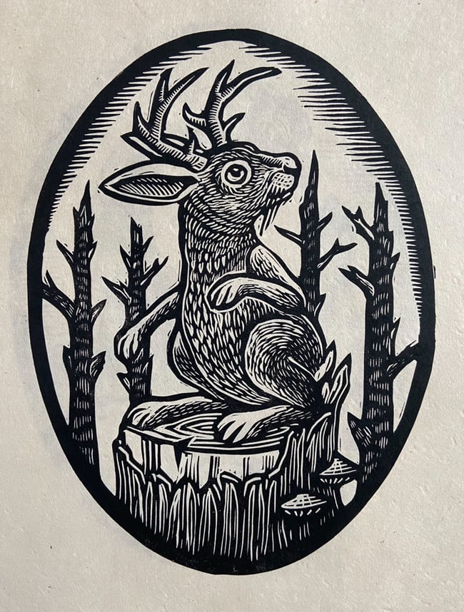 Cryptid Block Print Set