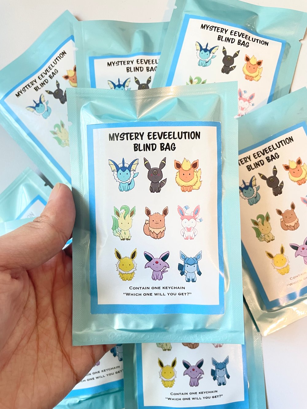 Image of Eeveelution Blind Bag Keychain