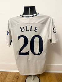 Image 3 of Tottenham Hotspur “DELE 20” 2017/18 Home Shirt + UCL patches (L)