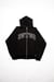 Image of RWTW$ COLLEGIATE LOGO ZIP HOODIE