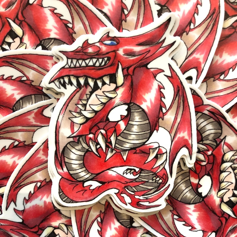 Image of Slifer The Sky Dragon Sticker