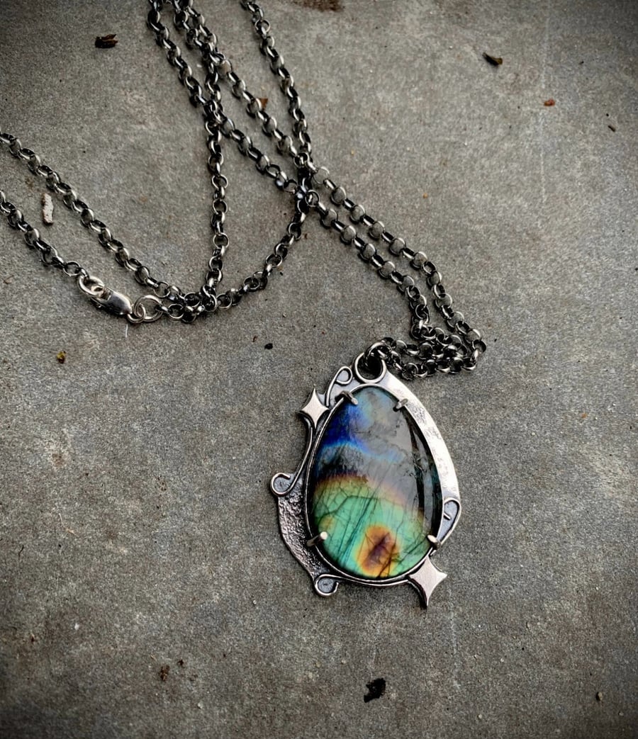 Image of The Dreamers Talisman- Fina Moon Silver Studio