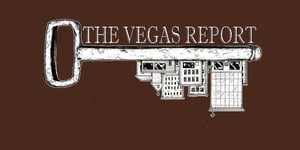 Image of The Vegas Report Brown Key T-Shirt