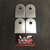 4 Link or Shock Tabs - 2" Flat - Short