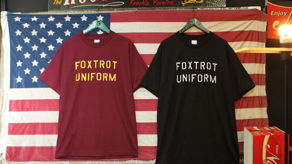 Image of Foxtrot Uniform Varsity Tees