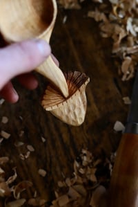 Image 4 of         Mushroom Coffee Scoop