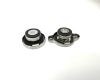 Image 2 of Subaru Titanium WRX STI dual radiator caps set