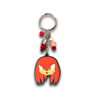 Image 2 of Red Echidna Keychain