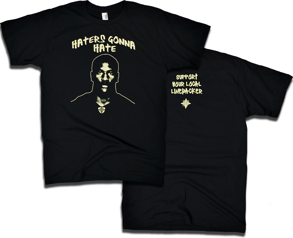 Image of "Haters Gonna Hate" tee by Backpage Press
