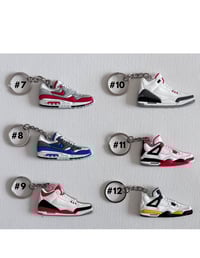 Image 3 of 2D Sneaker Keychains 