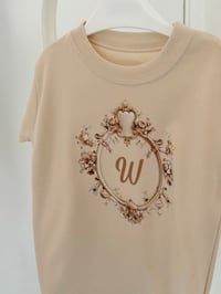 Image 2 of Golden Initial Wreath