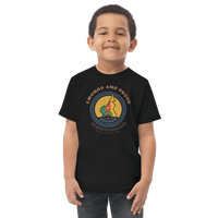 Image 4 of RG EWONDO AND PROUD Toddler jersey t-shirt