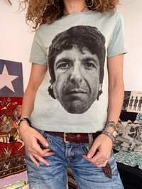 Image 6 of LEONARD COHEN FACE BABY STYLE TEE 