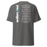Image 7 of Unisex classic tee Autism Facts for the person behind you black, navy, red, blue, grey 