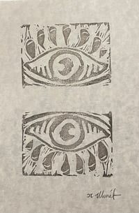 Image 2 of Hand-Carved Linocut Prints 4x6”